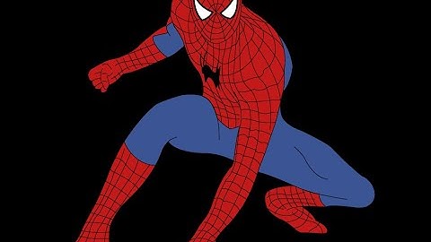 Spiderman | drawing illustration | adobe illustrator