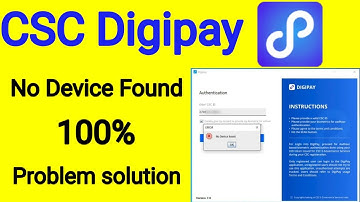 no device found digipay | digipay no device found problem | no device found | digipay morpho setting
