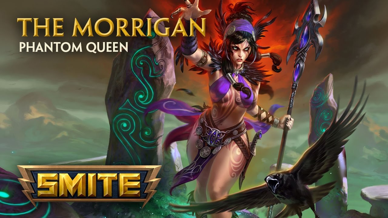 SMITE - God - The Morrigan, Queen - YouTube