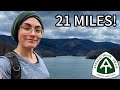 Day 43 surviving my first 20 mile day at thruhike 2024