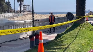 Cierran playa de Viña del Mar por contaminación con aguas servidas