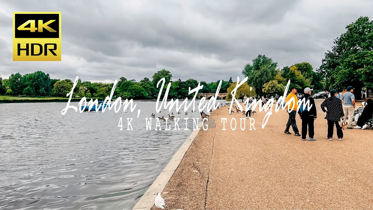 Hyde Park London Walk 🇬🇧 | Peaceful Nature Tour in 4K HDR