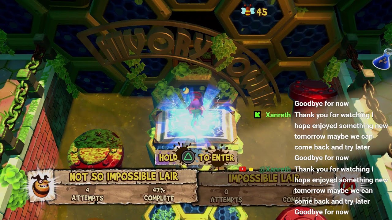 Playing Yooka-Laylee and the Impossible Lair on PlayStation 5