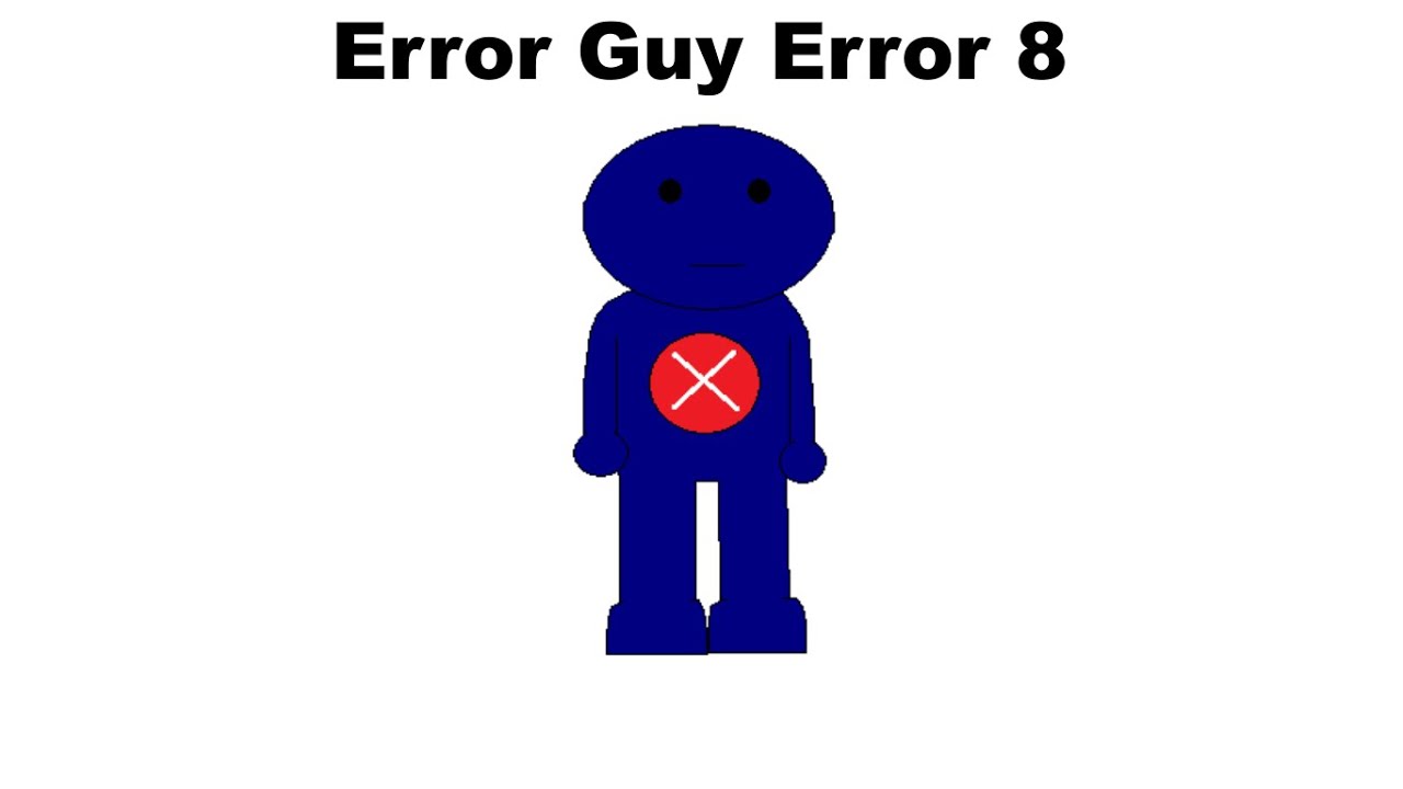 Short error. Error man. Error 63.