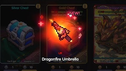 open chest MyHeroes Sea new update weapon