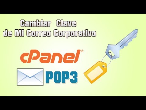 Cambiar Clave Correo Webmail 2019 - cPanel