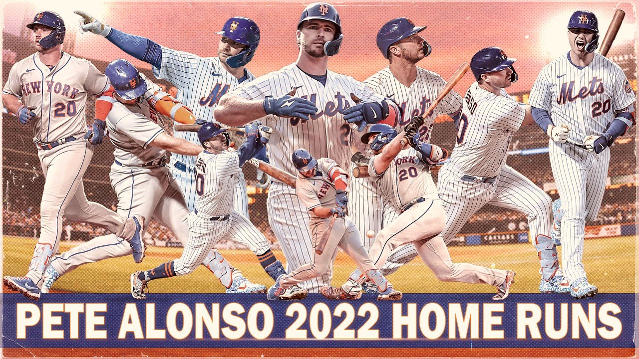 All 40 Pete Alonso home runs from the 2022 season