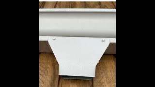 WideMouth Downspout Funnel removes more water and debris from the gutter