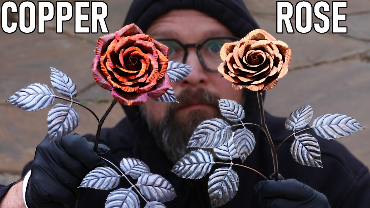 Making a Copper Rose with No Experience
