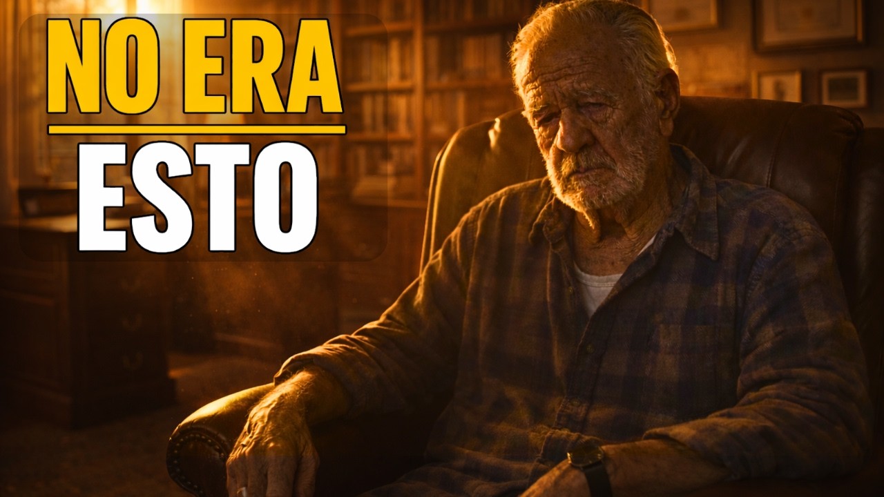 Tengo 85 años... Tuve todo y nunca fui feliz. ¿Por qué tú tampoco lo eres?