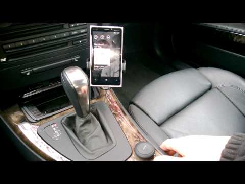 Music control with the Kinivo BTC450 Bluetooh Hands-Free Car Kit