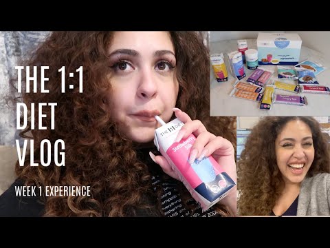 How to lose weight with the 1:1 diet (Cambridge Diet)... week 1Vlog || Allthatbeautyjazz