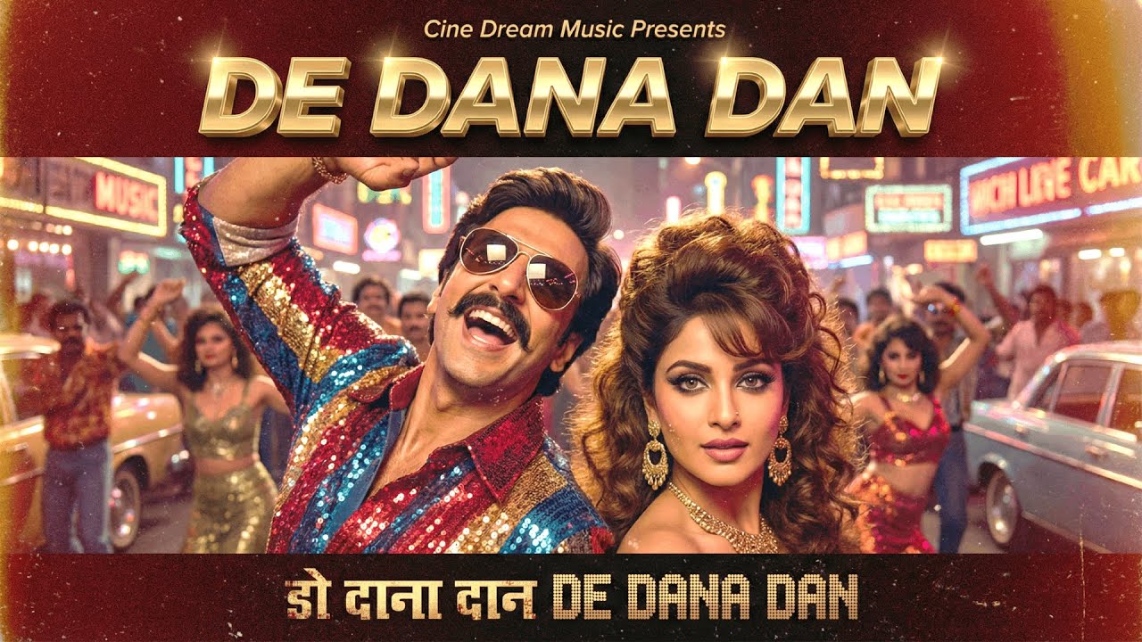 De Dana Dan (दे दना दन) | 80s Vibe Govinda Style Dance Hit | Retro Bollywood Masala