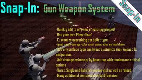 Snap-In Gun Weapon System Instructional