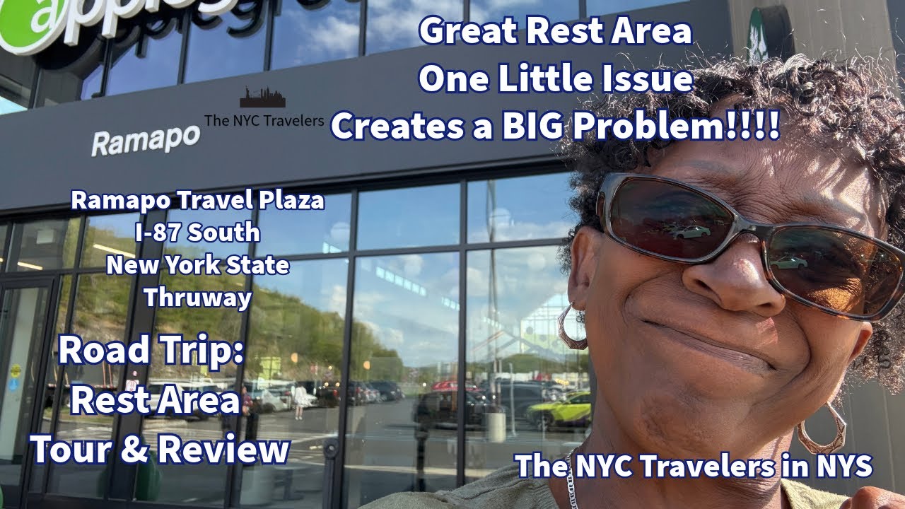 Last Rest Area Before NYC, But the Parking??: Ramapo Rest Area Review & Tour, NYS Thruway I-87