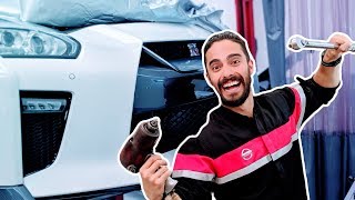 Un día de Mecanico Automotriz (Servicio a GODZILLA) 😱 Nissan GTR