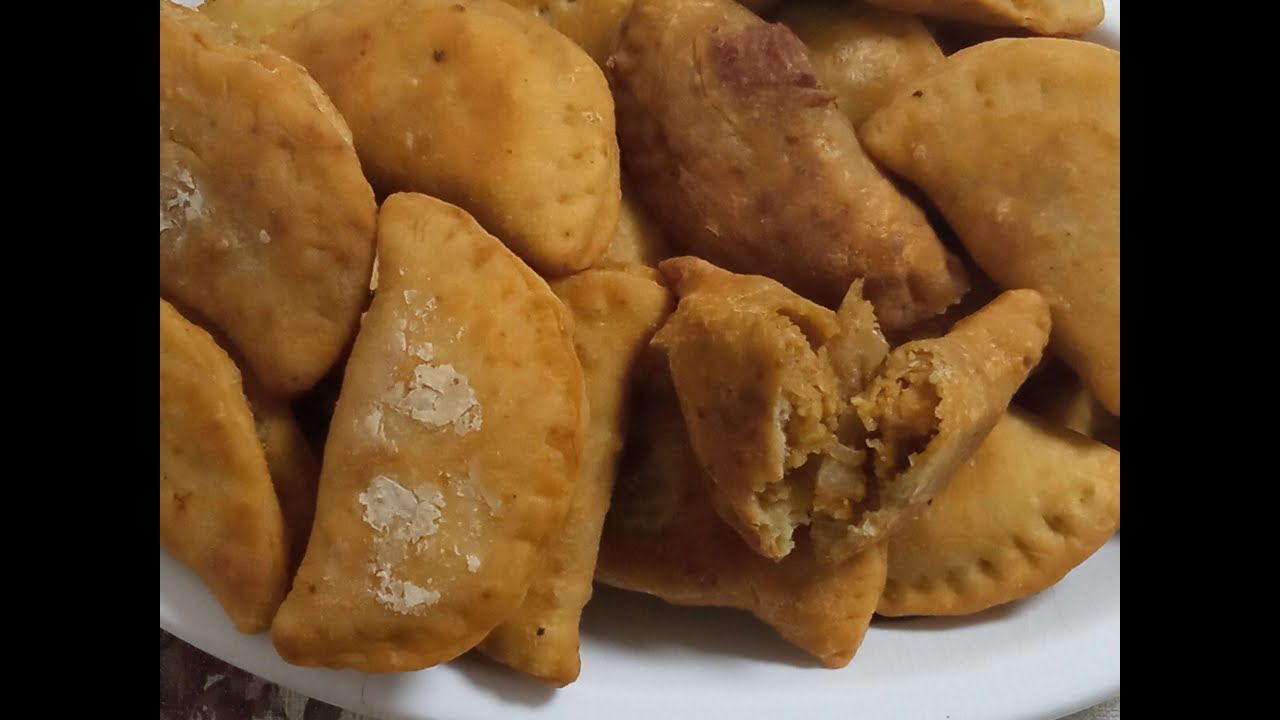 סמבוסק בבצק נפלא ללא שמרים במילוי חומוס