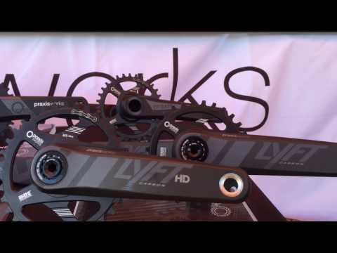 SOC17 - Praxis Works debuts LYFT carbon cranks - YouTube