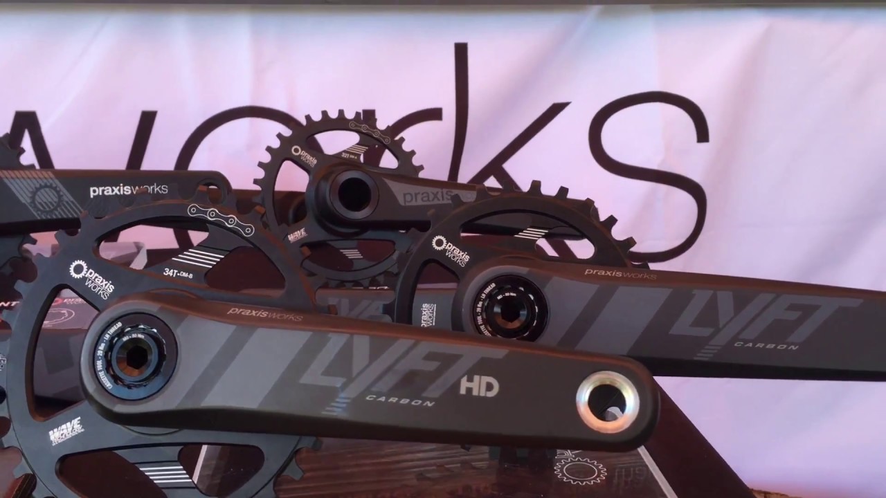 SOC17 - Praxis Works debuts LYFT carbon cranks - YouTube