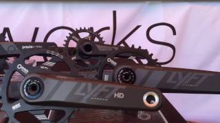 SOC17 - Praxis Works debuts LYFT carbon cranks - YouTube