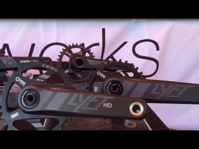 SOC17 - Praxis Works debuts LYFT carbon cranks - YouTube