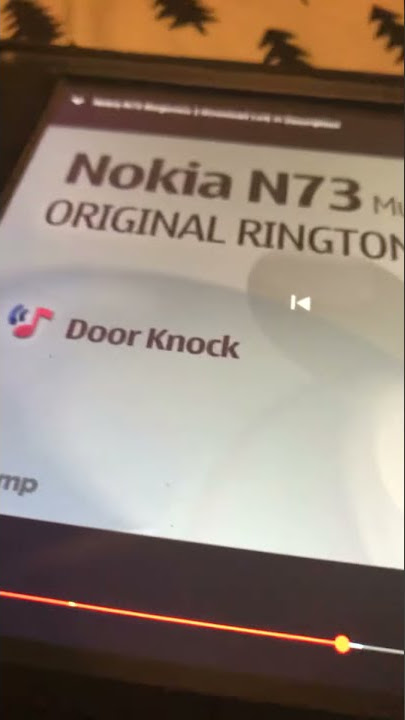 Nokia ringtone - Door Knock