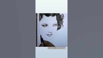 How to draw a cute girl /#luisa#pencilsketch#cutegirl#easydrawing