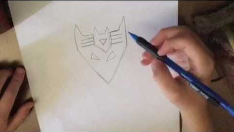 How to Draw: Decepticon Symbol