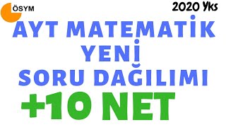 Ziya Selçuk Ayt Matematik Yeni Soru Dağılımı +10 NET #ayt #aytmatematik #matematik