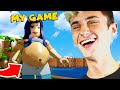 I Reacted to YouTubers Playing MY GAME 😂 .. (Roblox)