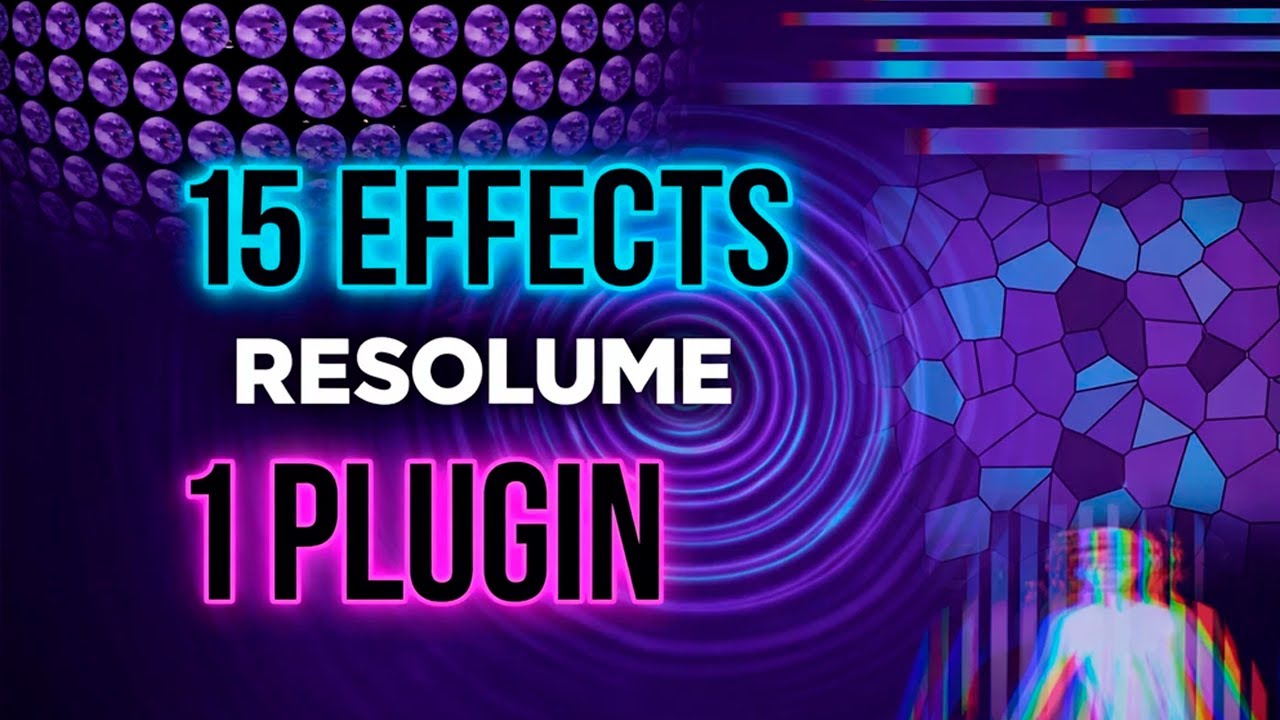 15 Effects in ONE Plugin for Resolume 🔥 SXFX Parallaxis