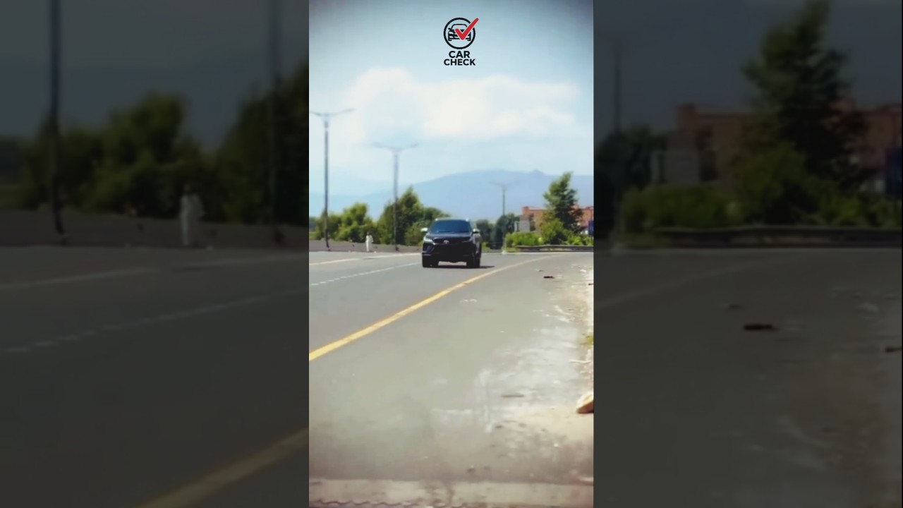 Black Fortuner 2025 | Speed Test in 13 Seconds