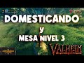 VALHEIM I DOMESTICANDO I MESA NIVEL 3 Y NOS PREPARAMOS PARA EL PRIMER BOSS [EIKTHYR] EP 3