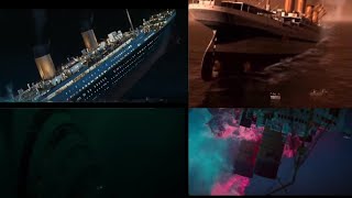 Titanic, Britannic, Poseidon and The Poseidon Adventure Sinking. Music video.