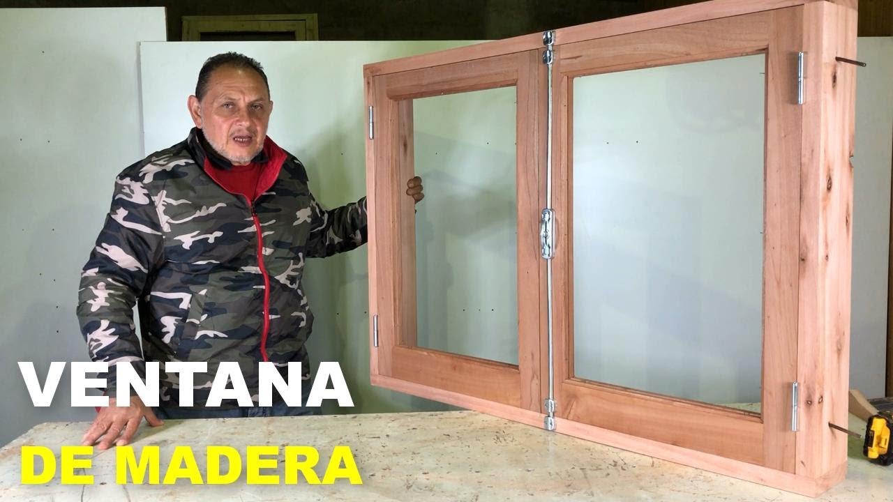 ▷ Cómo se hace una ventana de madera