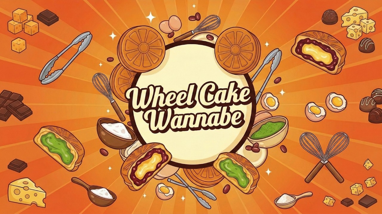 🍳 NIGHT Crave 🛞 Crispy WHEEL Cake 🔴LIVE! at Night Market 💸