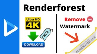 Create Intro Videos from Renderforest without Watermark | New Method | HD Quality | No Blur screenshot 5