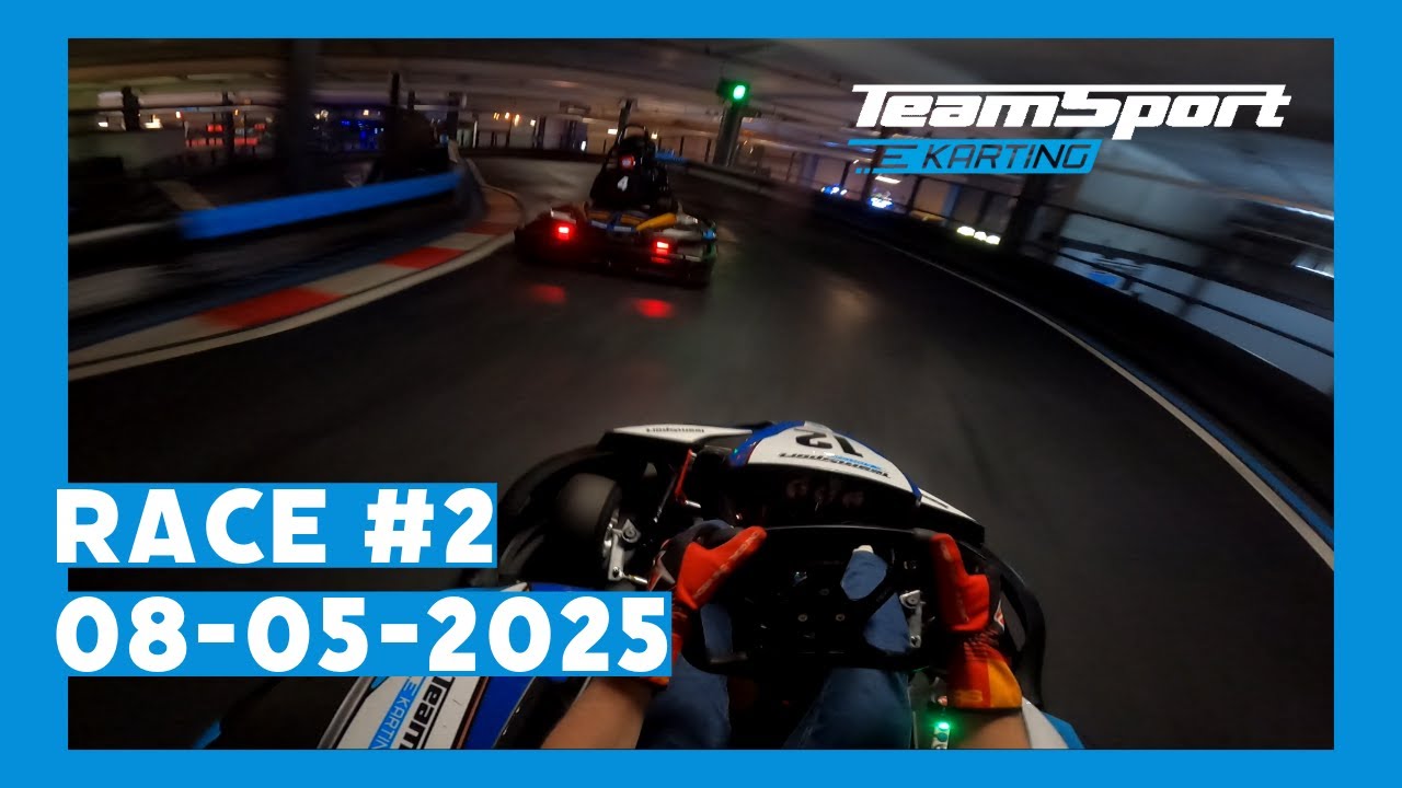 TeamSport E-Karting Utrecht The Wall | Race #2 | 08-05-2025