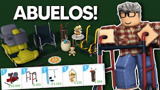 NUEVA ACTUALIZACIÓN DE ABUELOS EN BLOXBURG! NUEVA EDAD, OBJETOS Y MÁS!