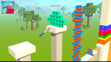 Slice Master Robux Roblominer ​- All Levels Gameplay Android,ios (Levels 1-15)