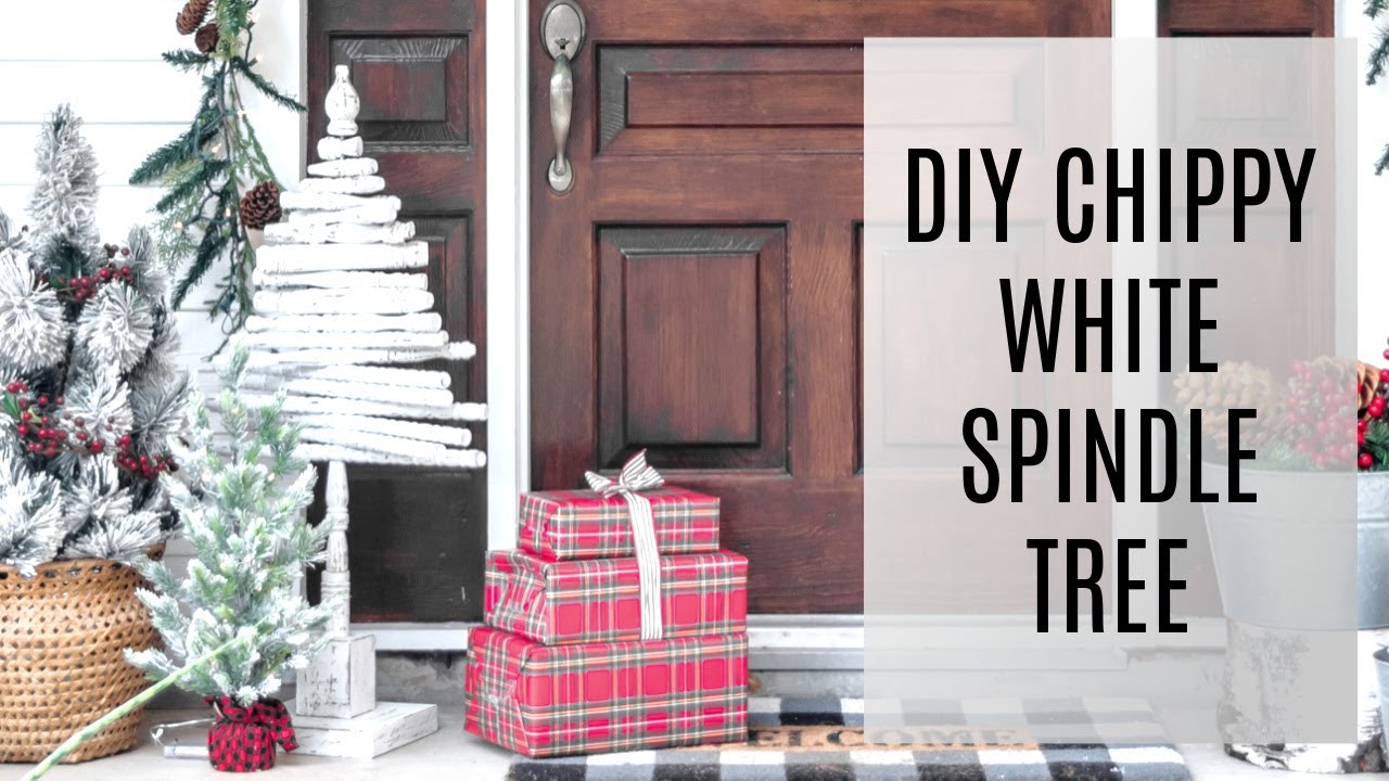 DIY Chippy White Spindle Tree
