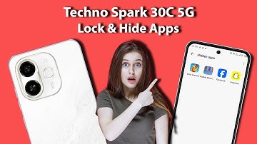 How to Hide Apps in Techno Spark 30C 5G 2024 | Techno Spark 30C tips and Tricks