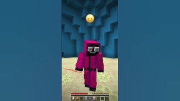 Reversing Squid Game vs Funny Emoji Reaction #meme #shorts #minecraft