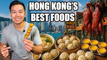 5 Most POPULAR Street Foods in Hong Kong & Must Try Dishes LOCAL Food Tour!