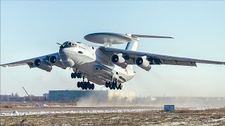 The modernized A-50U AWACS aircraft was handed over to the Russian Air Force