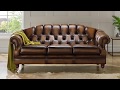 Chesterfield leather sofas  by designer sofas for you