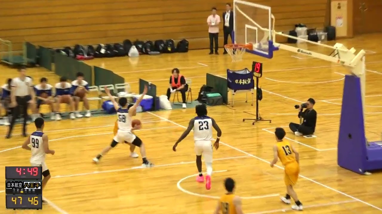 日本航空vs八王子学園八王子(Q3)高校バスケ 2024 関東大会決勝