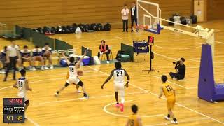 日本航空vs八王子学園八王子(Q3)高校バスケ 2024 関東大会決勝