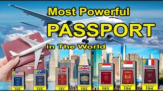 Most powerful Passport in the World || Passport Ranking 2024