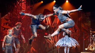 Cirque du soleil presented three scenes to the media as a preview its
revival of iconic alegria under big top in montreal wednesday april
10, 2019.